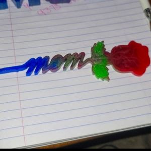 Resin Rose with mom, made once order is placed